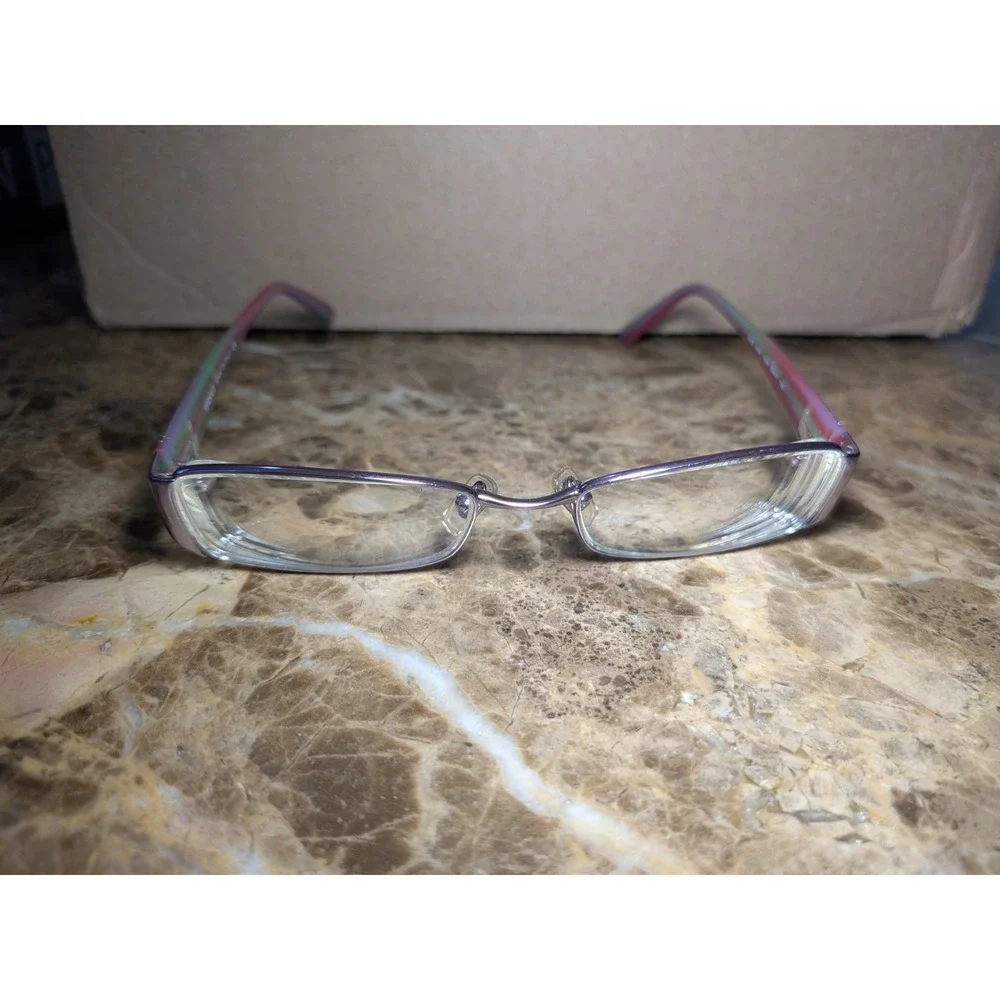 VERSACE eyeglasses PURPLE RECTANGLE glasses frame MOD: 1084 1029